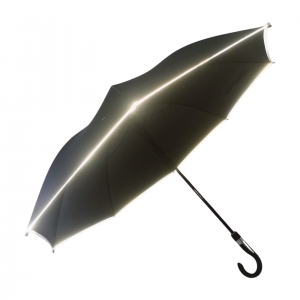 Arc 60″ Golf Umbrella nga adunay Reflective Piping