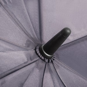 Individualizuoto logotipo vėjui atsparūs golfo skėčiai, automatiškai atidaromi geriausias golfo skėtis vėjui