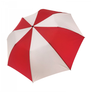 Двусгъваем чадър за голф с дръжка на кука