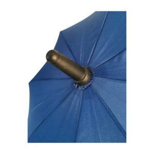 Straight umbrella with fashion leather handle