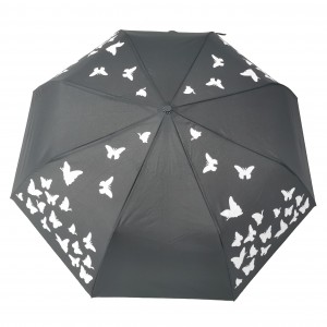 ການປ່ຽນສີ magic umbrella ສາມພັບ