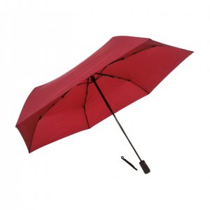 Ultraleichter 3-fach faltbarer Regenschirm mit Soft-Automatik-System