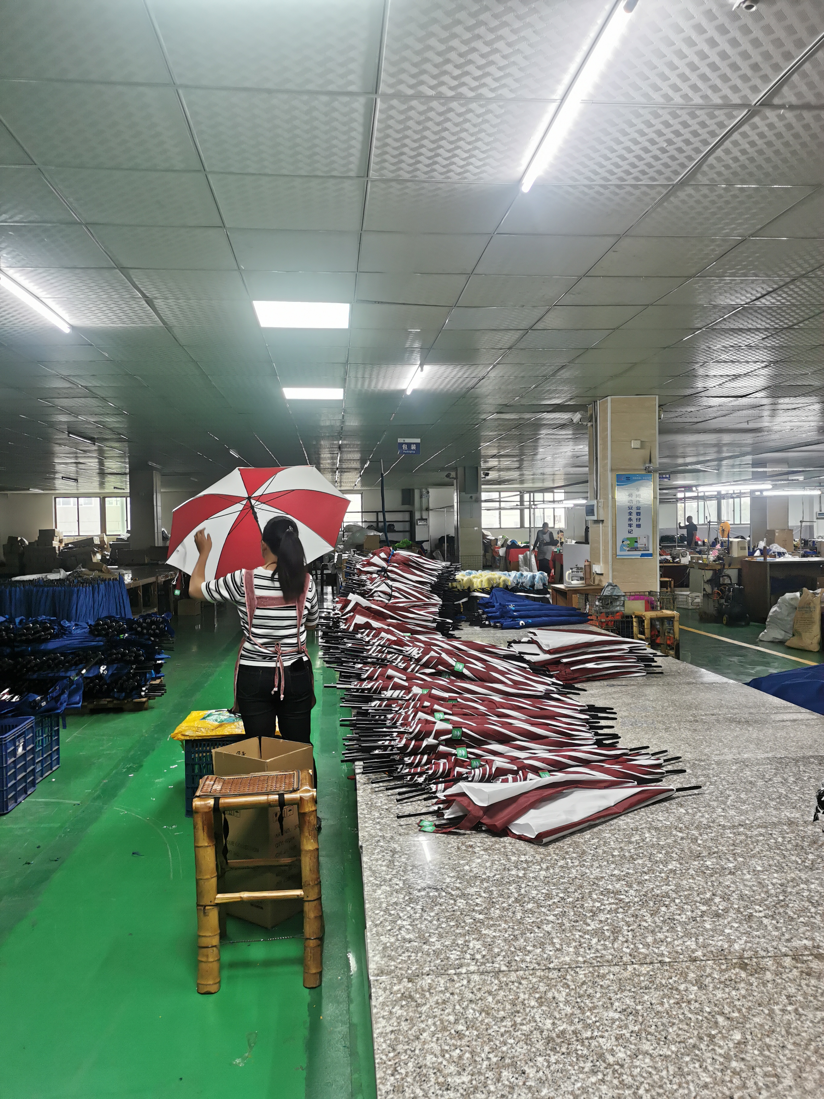 Xiamen Hoda Umbrella Re-start to Produce after CNY holiday