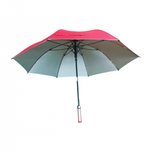 مظلة جولف مقاس 54 بوصة بإطار من الألياف الزجاجية ومقبض أنيق