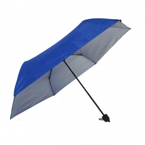 Tatlong natitiklop na super mini sun protection umbrella