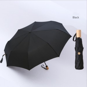 3 カスタマイズされたロゴ印刷の折りたたみ傘