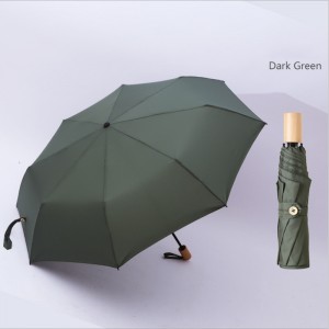 3 guarda-chuva dobrável com impressão de logotipo personalizado