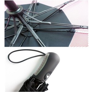 Velký 2 skládací golfový deštník s ochranou proti UV záření s dvojitou vrstvou