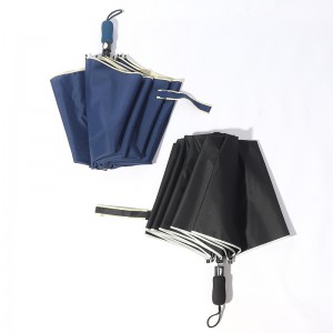 Ombrello pieghevole personalizzato di alta qualità per la promozione di un ombrello pieghevole leggero da traino