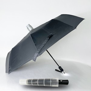 الصينية عالية الجودة الأشعة فوق البنفسجية مظلة التلقائي مع تغيير اللون الطباعة لا بالتنقيط مظلة قابلة للطي مع شعار للمطر