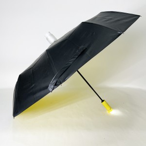 Chinese High Quality Uv Umbrella Automatic With Color Change Printing No Drip Folding Umbrella With Logo For The Rain