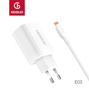 EU Plug E03 QC3.0 18W fast charger-Classic series