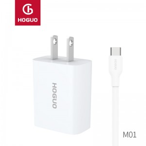 US Plug M01-T 2.1A USB Charger Type-c Suit-Classic Series