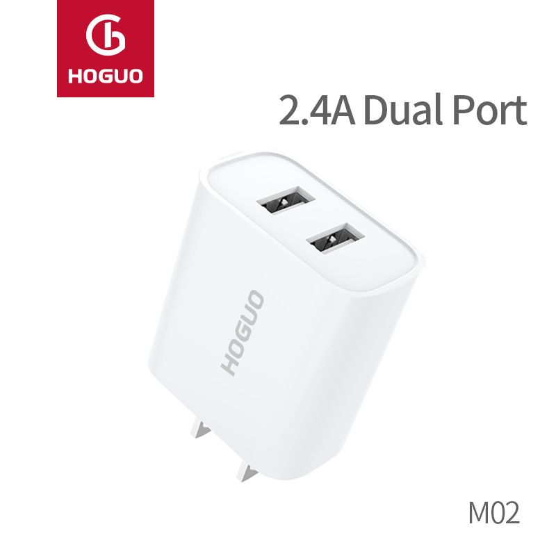HOGUO M02 2.4A dual USB charge1