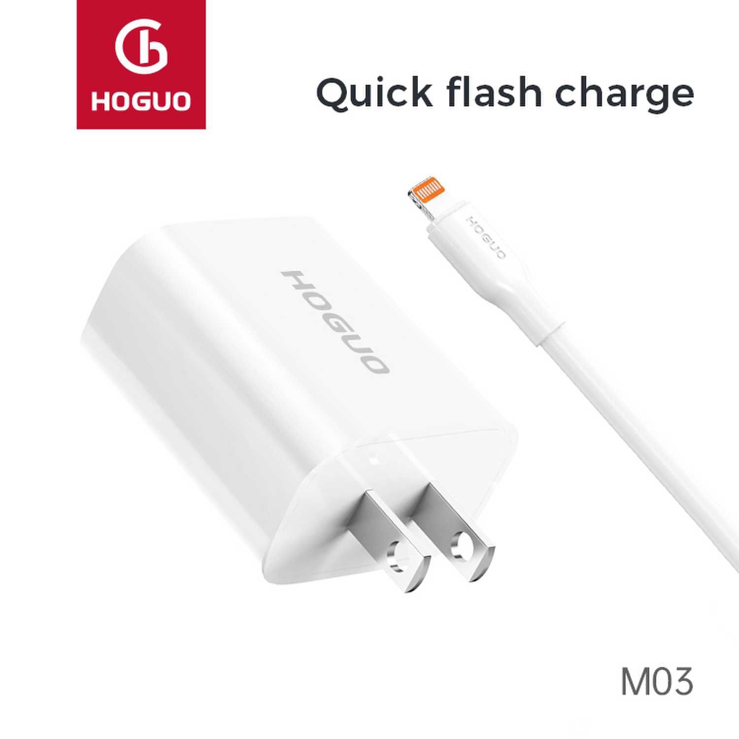 HOGUO M03 QC3.0 18W fast charger-Classic series