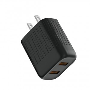 HOGUO M11s 2.4A dual USB charger-Honeycomb series
