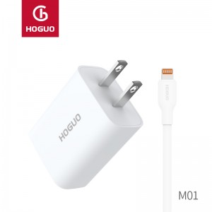 US Plug M01-M 2.1A USB Charger Lightning  Suit-Classic Series