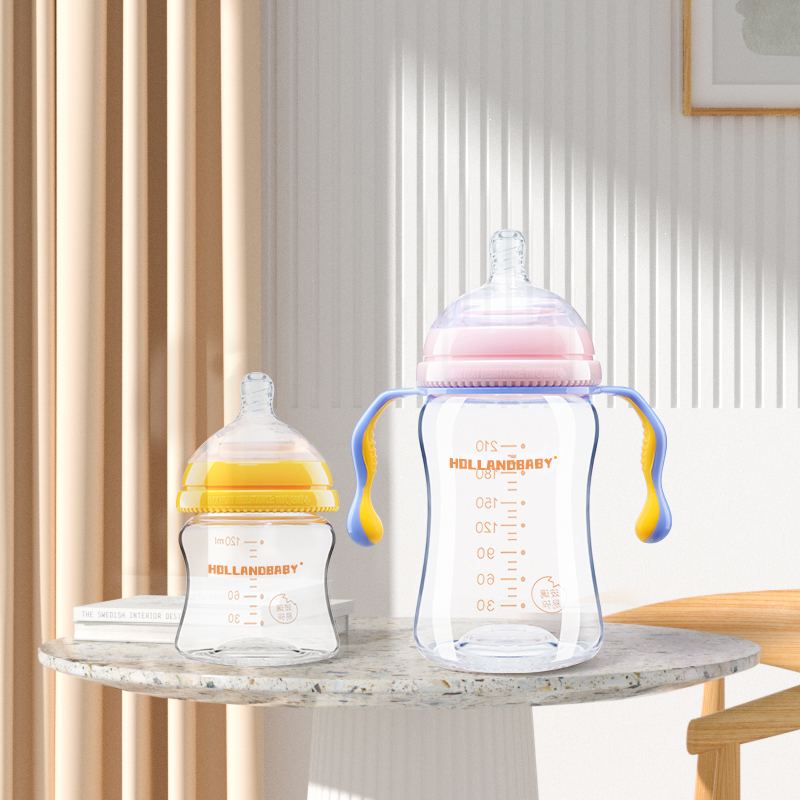 2022 Good Quality China PPSU Baby Bottle Manufacturer - GLASS BABY FEEDING BOTTLE 120ML/210ML – Holland