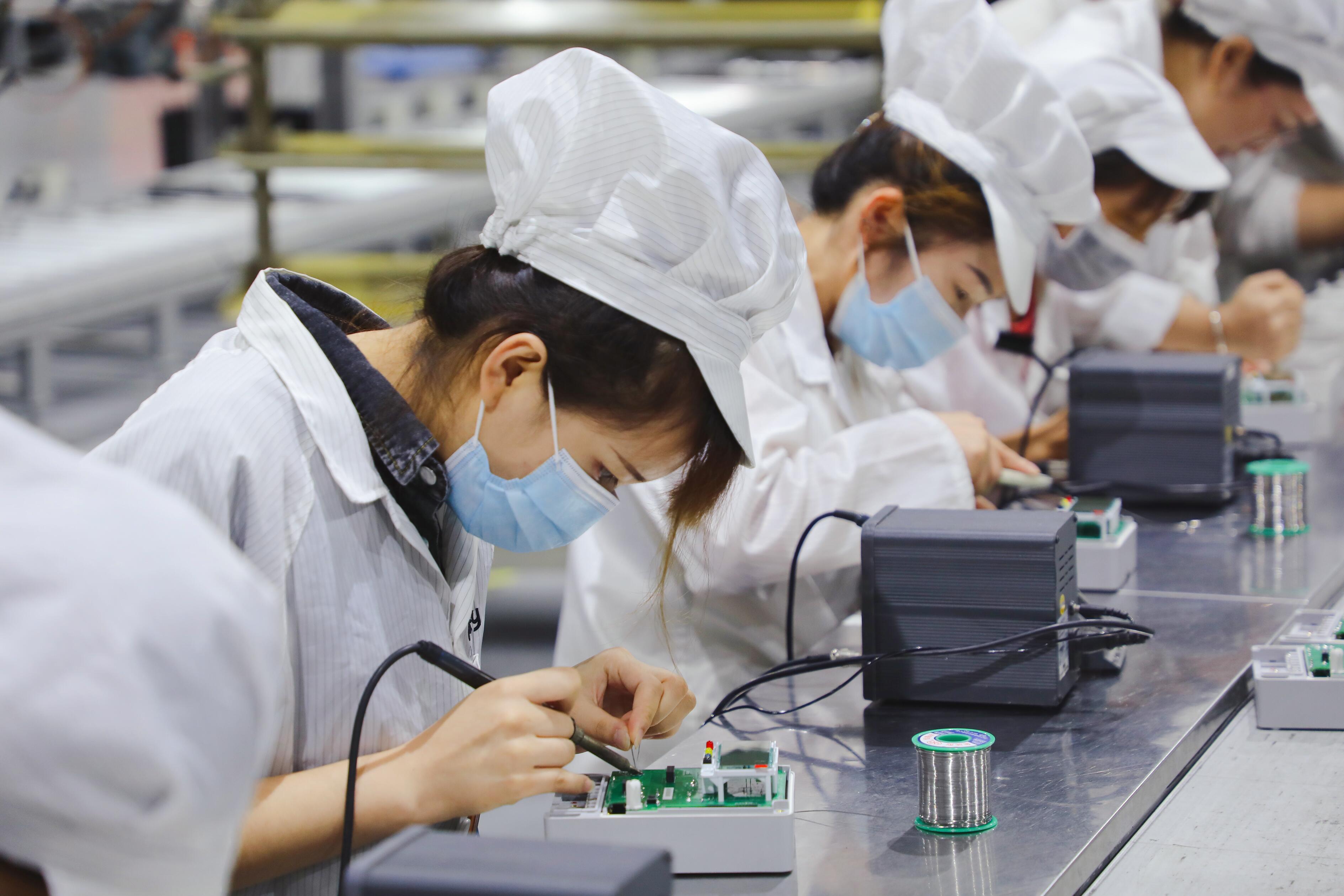 Holley Technology Single Phase Meter Production Line Assembly Skills Competition