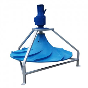 Low Speed Hyperboloid Mixer for Wastewater Treatment Plant
