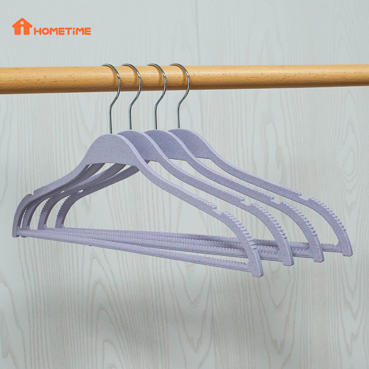 Thin Hangers Supplier Eco Friendly Biodegradable Space Saving Clothes Hangers
