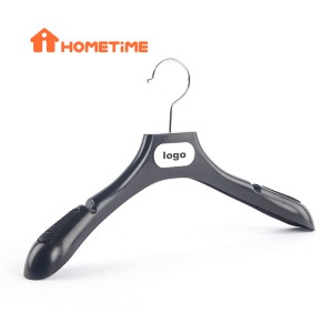 PP Hanger Supplier –  Luxury Black Hangers Supplier Heavy Duty Plastic Coat Hangers for Jackets – Lipu
