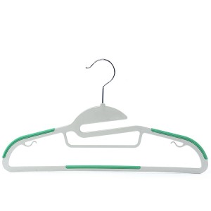 China Rubber Hangers Factory –  Plastic Hanger Manufacturer Amazon Hot Selling Colorful Adult Hangers – Lipu