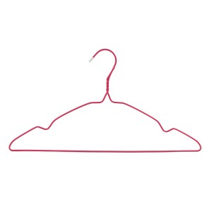 China Trouser Hangers Factories –  PE Powder Coated Metal Wire Clothes Hangers for Laundry Room – Lipu