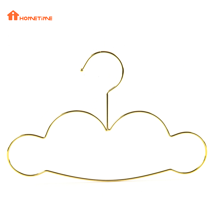 Детски метални лавици Златни облак закачалки за облека за бебиња