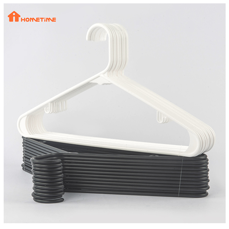 China Thin and cheap ABS rubber paint non-slip multifunctional plastic  hanger Manufacture and Factory
