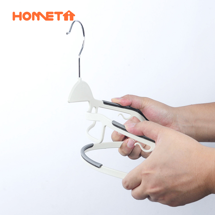 Chinese Shirt Hangers Suppliers High Quality Non Slip Ultra Thin Plastic Coat Hangers