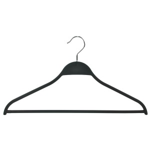 Black Plastic Hangers –  Zara Style PP Plastic Hangers full sets for Garment Clothes Pants Skirts Display with Metal Hook – Lipu