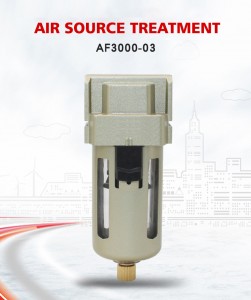د SMC ډول AF3000-03 نیوماتیک فشار شوي هوا فلټر تنظیم کوونکی