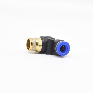 PB T Model Pneumatic Air Connector Quick Coupler10mm Male Branch Tee
