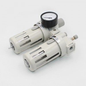 Unidade pneumática do tratamento da fonte de ar do lubrificador do regulador do filtro de pressão de ar da unidade de Frl