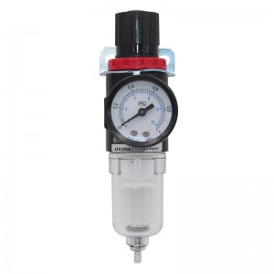 Afr-2000 Регулатор на притисок Компресор за намалување на вентилот масло одвојување вода Afr2000 мерач пневматски филтер за третман на воздух