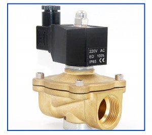 MW serija G1/2 porta 2/2 mjedeni elektromagnetski ventil direktnog djelovanja visoke temperature vodeni elektromagnetski ventil