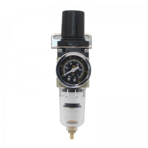 Automatic Moisture Trap Pressure Gauge Compressor Pneumatic Air Regulator Filter Aw2000-02