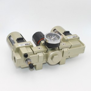 Pneumatski FRL Regulator zračnog filtra Lubrikator Ručni odvod 1/4 3/8 1/2 3/4 inča Midi Mini tip Jedinica za obradu izvora zraka AC4000-04D