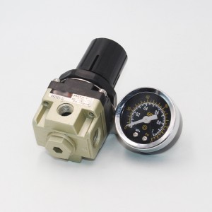 شیر تنظیم فشار سنج کمپرسور کنترل هوا SMC نوع AR3000-03