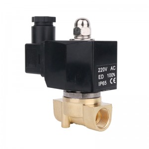 2w Series 2w 025 06 2w025-08 Diaphragm Pneumatic Brass Solenoid Valve Normal Close For Water