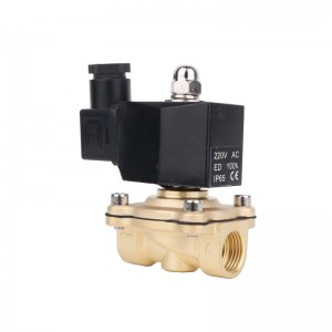 2w Series 2w 025 06 2w025-08 Diaphragm Pneumatic Brass Solenoid Valve Normal Close For Water