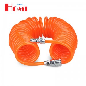 High Pressure Resistance Colorful Spiral Polyurethane Plastic PU Hose Pneumatic Tube
