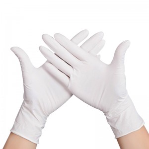 9″ & 12″ Nitrile gloves blue & white color powder free