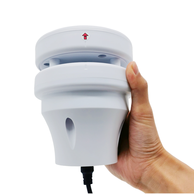 Mini Vēja ātruma virziena sensora ultraskaņas anemometrs