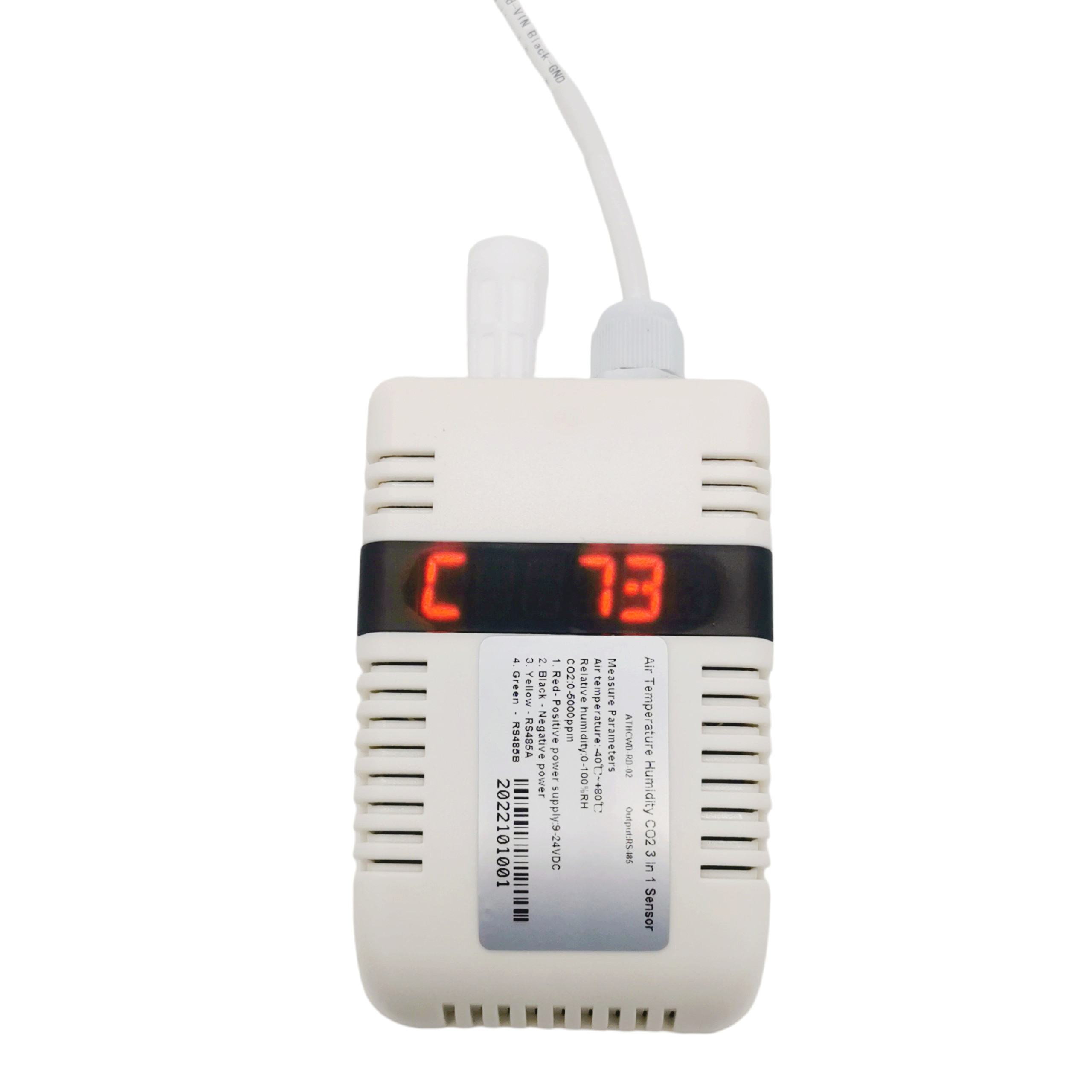 Tester czujnika temperatury i wilgotności Co2 3 w 1
