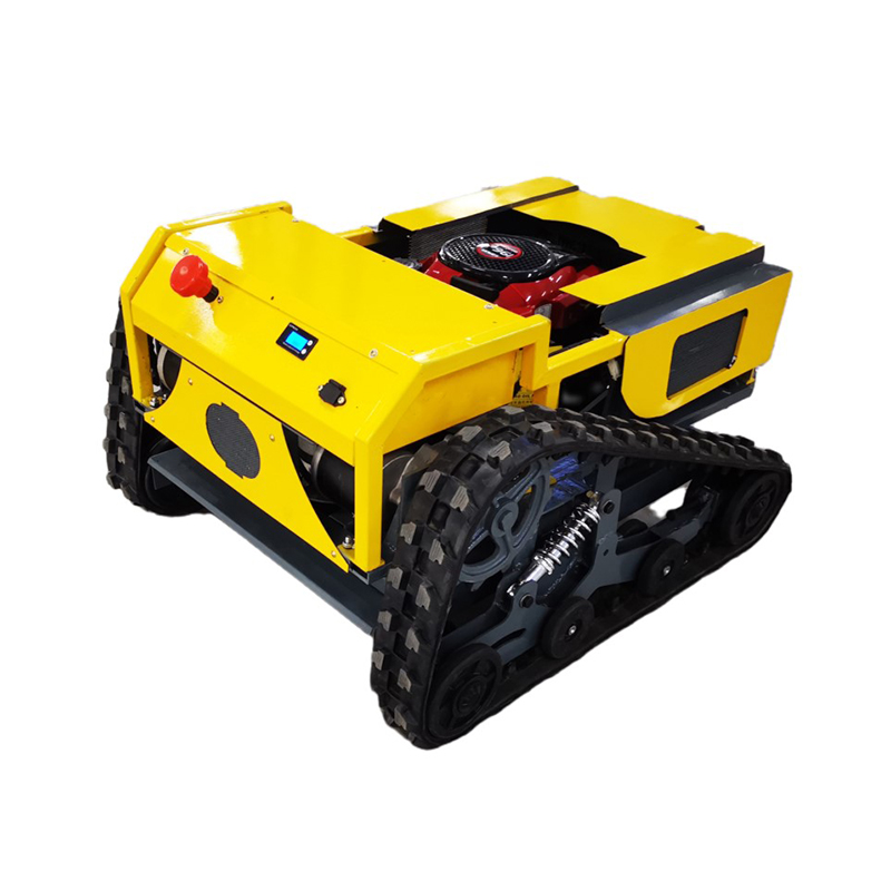 Agroforestry remote control crawler mower