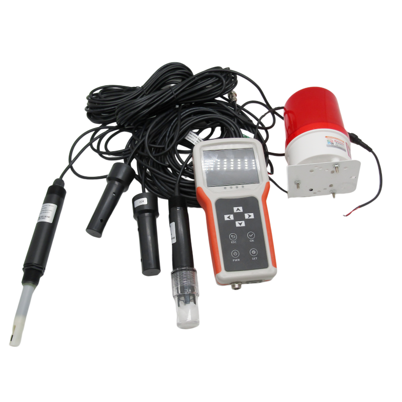 Real Time Reading Rechargeable Handheld Multi Parameter Water Quality Meter