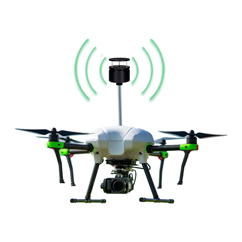 Mocheso o Kopanetsoeng oa Mocheso oa Mongobo oa Khatello ea Moea Lebelo le Taelo ea Sensor Ultrasonic Drone Anemometer UAV Weather Station