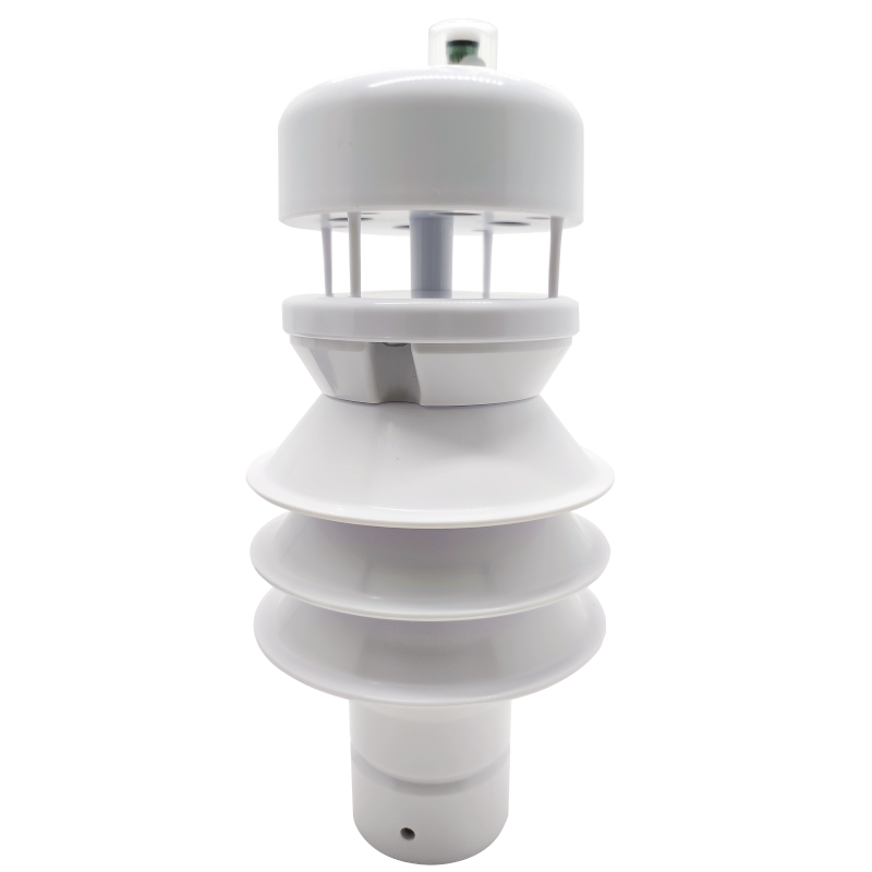Ultrasonic Wind Speed ​​Direction Air Temperature Humidity Pressure Solar Radiation Radar Rainfall 7 in 1 Weather Station